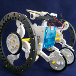 OWI Solar Wheel-bot - left rear view