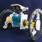 OWI Solar Wheel-bot - left front view