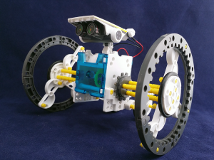 OWI Solar Wheel-bot - left front view