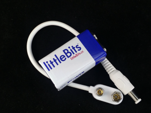littleBits 9V Battery & Power Cable