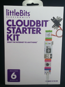 littleBits cloudBit Starter Kit Box - Front