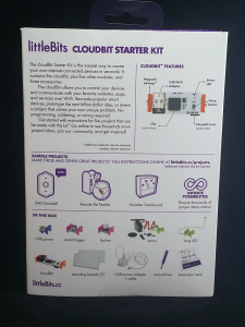 littleBits cloudBit Starter Kit Box - Rear