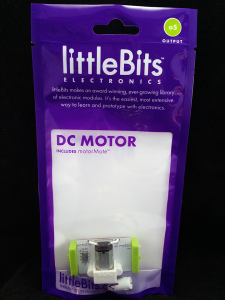 littleBits DC Motor Package - Front