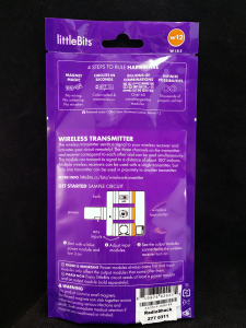littleBits Wireless Transmitter Package - Rear