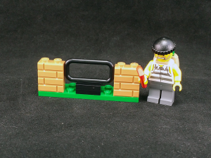 Lego City Crook Pursuit Crook & Wall