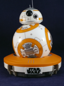 BB-8 in its inductive charging station