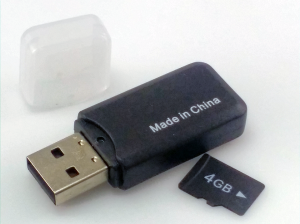 Micro SD card adapter