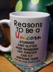 Reasons to be a unicorn