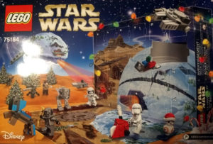 2017 LEGO Star Wars Advent Calendar #75184 Box - Rear