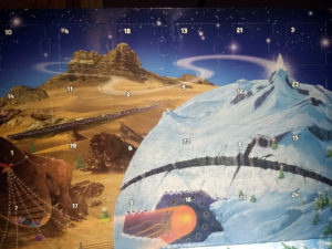 2017 LEGO Star Wars Advent Calendar #75184 Box - Inside Background